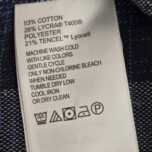 NWT TOMMY BAHAMA  Canyon Beach Flannel Cozy Check Men’s XXL Teal Bay Blue Color - Picture 14 of 16